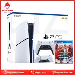 Máy PS5 Slim Sony Việt Nam kèm 2 tay và game Pes 21