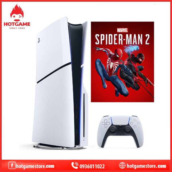 Máy PS5 Slim Sony Việt Nam tặng kèm game Spiderman 2