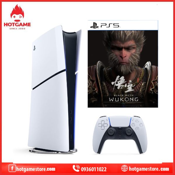 Máy PS5 slim digital kèm game wukong