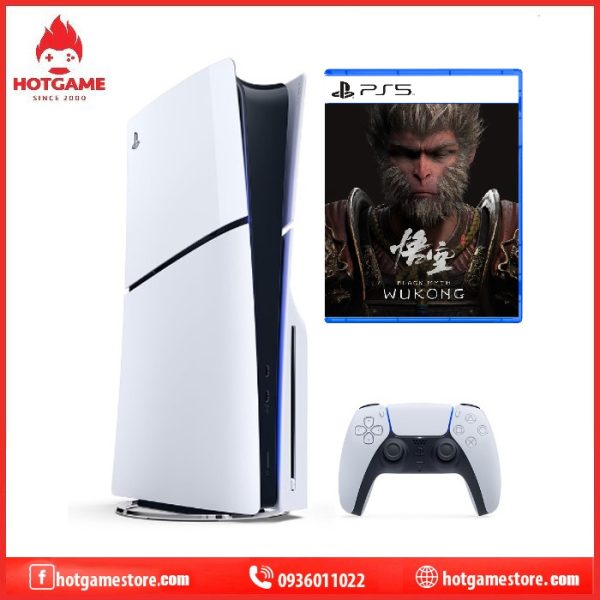 Máy PS5 slim sony Việt nam kèm game wukong