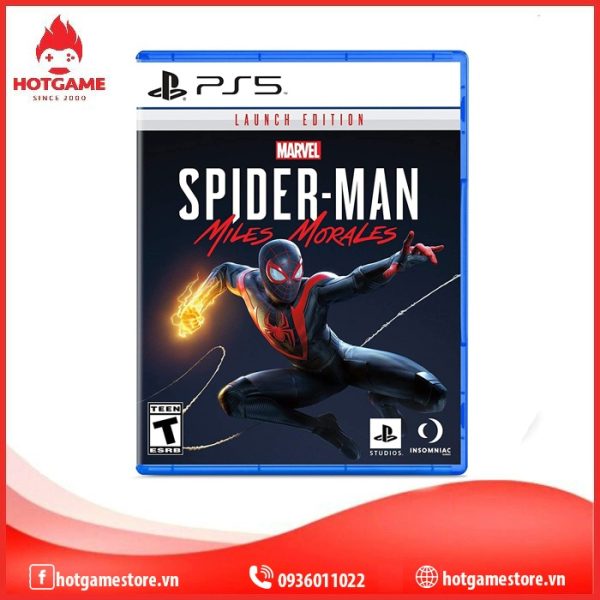 đĩa game ps5 Spiderman Miles morales